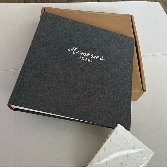 DIY Scrapbook Album 80 pages with Writing Space for Multiple Sizes NEW! Grey - Picture 6 of 6